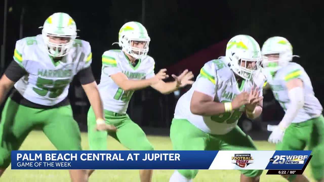 Jupiter and Palm Beach Central compete for district title in pivotal matchup — WPBF Sports Palm Beach, Atlanta Sports news