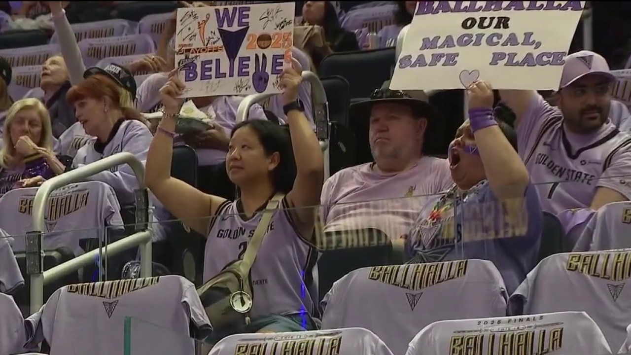 Valkyries fans bring Ballhalla energy to Game 2 of WNBA Finals — KTVU FOX 2 Bay Area, Atlanta Arts news